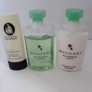 BVLGARI LOTION AND SHOWERGEL SET